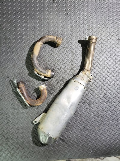 YZ250F 純正マフラー YAMAHAヤマハYZ250F 純正マフラー 14~18年 モトクロス