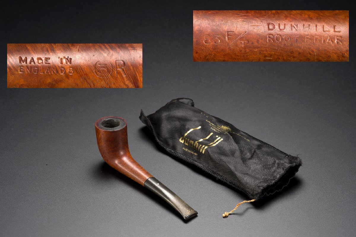 美品 ダンヒル ルートブライヤー スムース ビリヤード パイプ 21031 美品 ダンヒル ルートブライヤー スムース ビリヤード パイプ