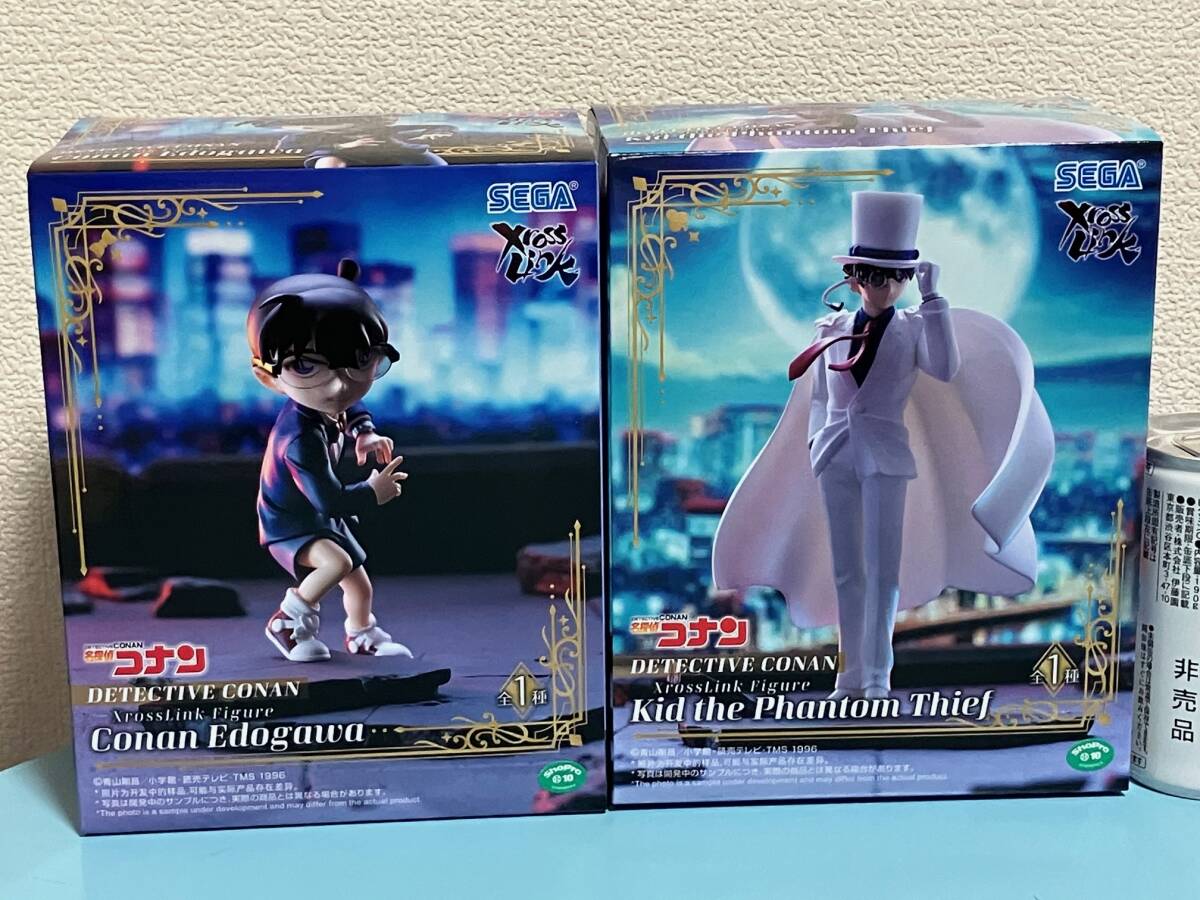 コナン　　フィギュア　中古 名探偵コナン Xross Link フィギュア 江戸川コナン 怪盗キッド 2