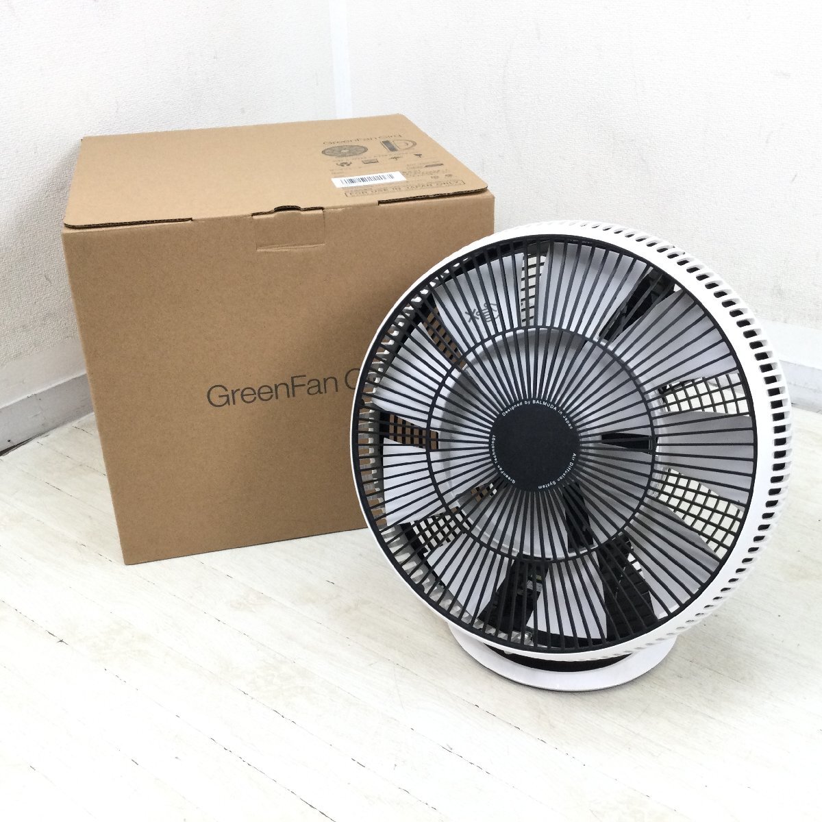 バルミューダ★扇風機★グリーンファン2+★ EGF-1200-WG★中古 dショッピング |バルミューダ ザ・グリーンファン BALMUDA The