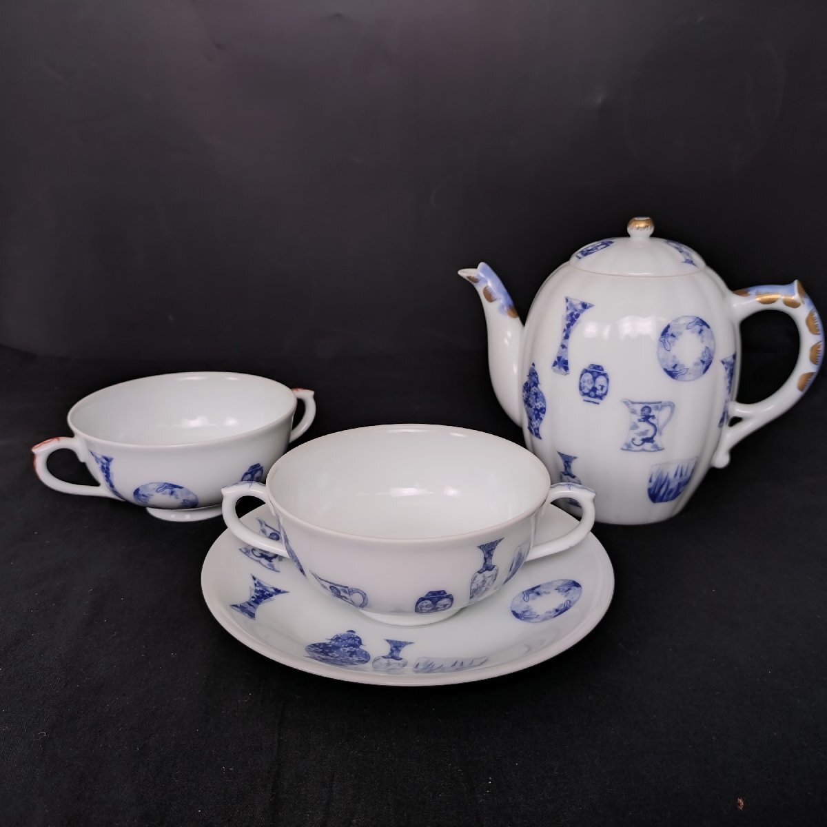 Yahoo!オークション -「深川製磁ブルーチャイナ」の落札相場・落札価格