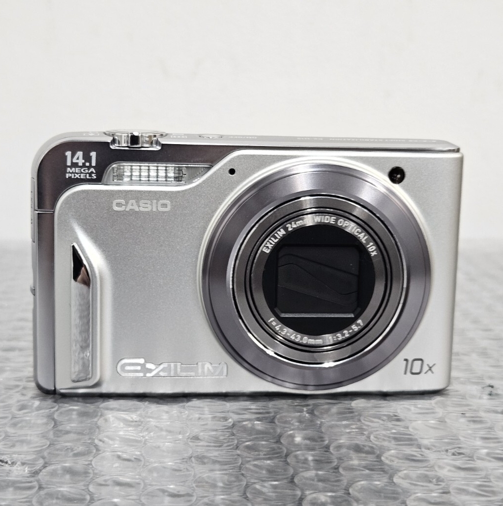 ☆*美品★*　CASIO EX-H15 シルバー コンパクトデジタルカメラ Amazon | CASIO デジタルカメラ EXILIM 1410万画素 10倍