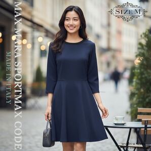 マックスマーラ スポーツマックス コード レーヨンストレッチワンピース