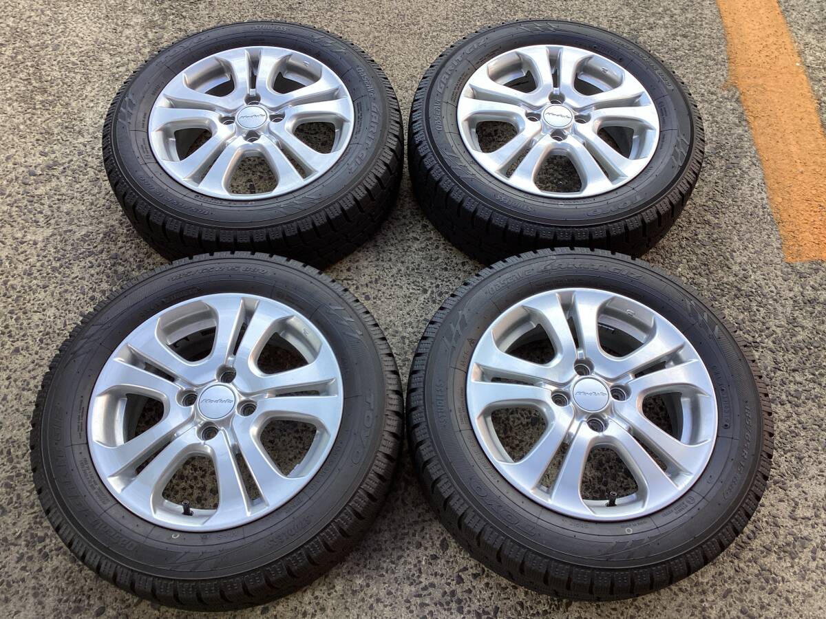 ★☆【Ｋ】中古スタッドレス付4本SET★ホンダ フリード純正★185/65R15 2021年製・溝多★GB3・GB4 他☆★