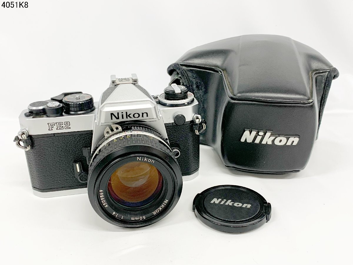 超美品 NIKON ニコン FE2 シルバー モルト新品交換済 M467 中古】(ニコン) Nikon FE2 シルバー｜ナニワグループオンライン