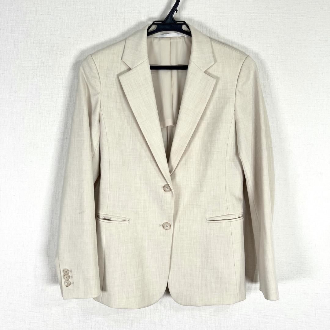 【UNIQLO】ユニクロ 2wayストレッチジャケット オフホワイト 女性用 テ