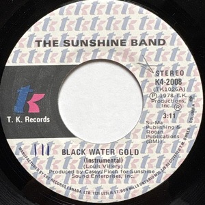 【試聴 7inch】The Sunshine Band / Black Water Gold 7インチ 45 muro koco フリーソウル KC & The Sunshine Band African Music Machine
