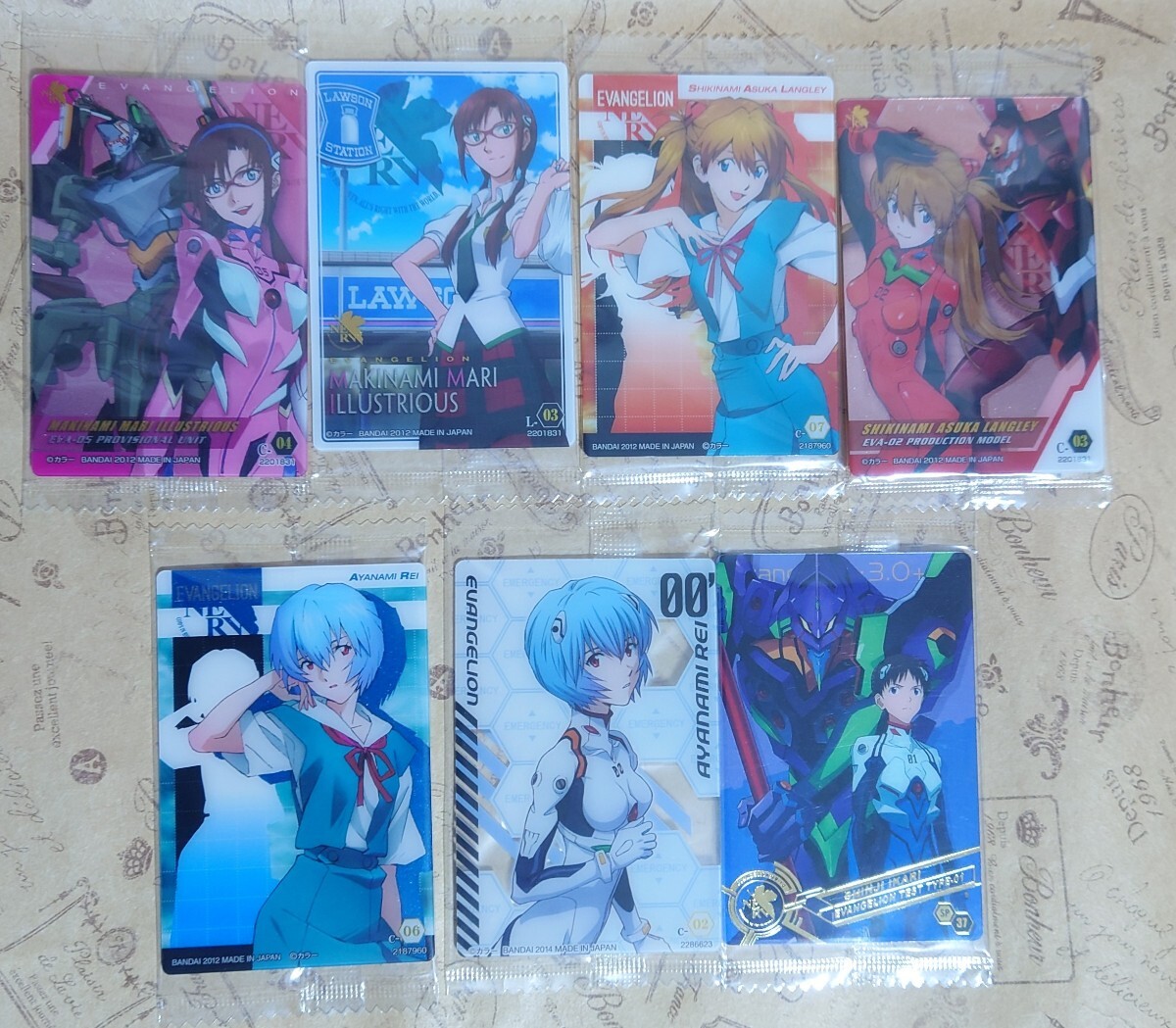 2025年最新】Yahoo!オークション -エヴァンゲリオン ウエハース