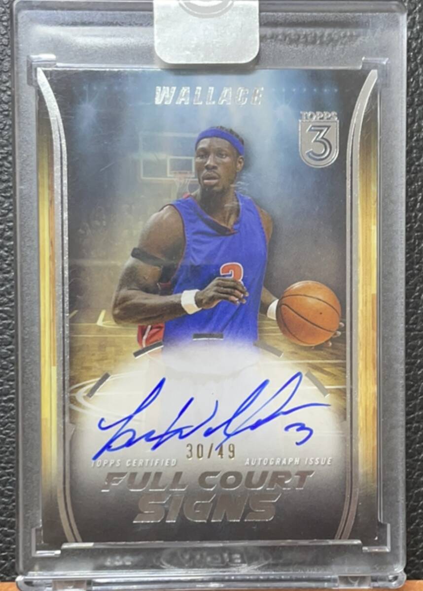 BEN WALLACE　ベン ウォレス　サインカード　 直書き　AUTO　NBA BEN WALLACE ベン ウォレス サインカード 直書き AUTO NBA