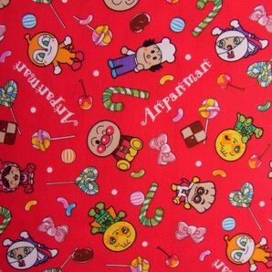 ★オックス♪アンパンマン・キャンディ柄(赤)♪110×45★【NE1761-C】