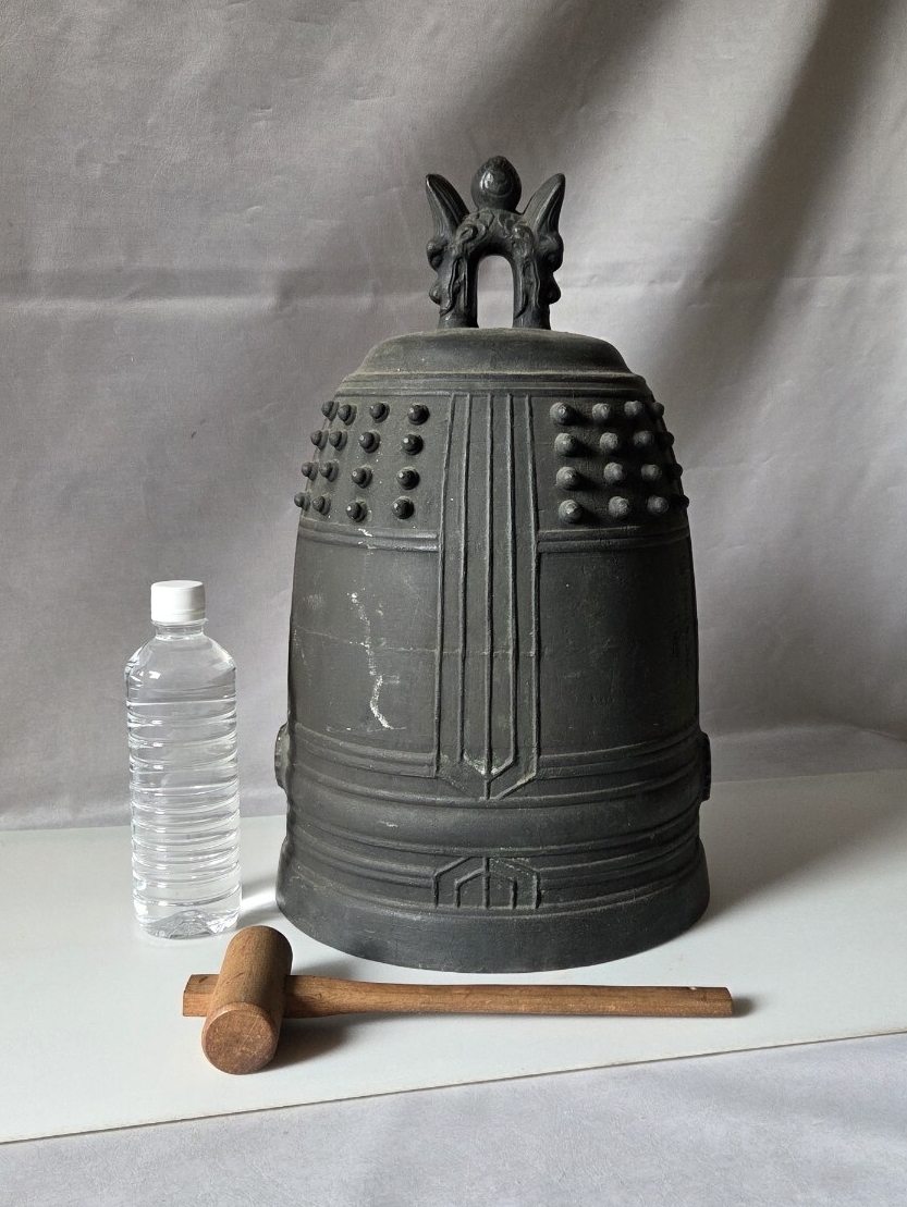 東京製 半鐘　骨董 Amazon.com - QianKao 工艺品仿古乐器编钟复古青铜器击打乐器单层编钟