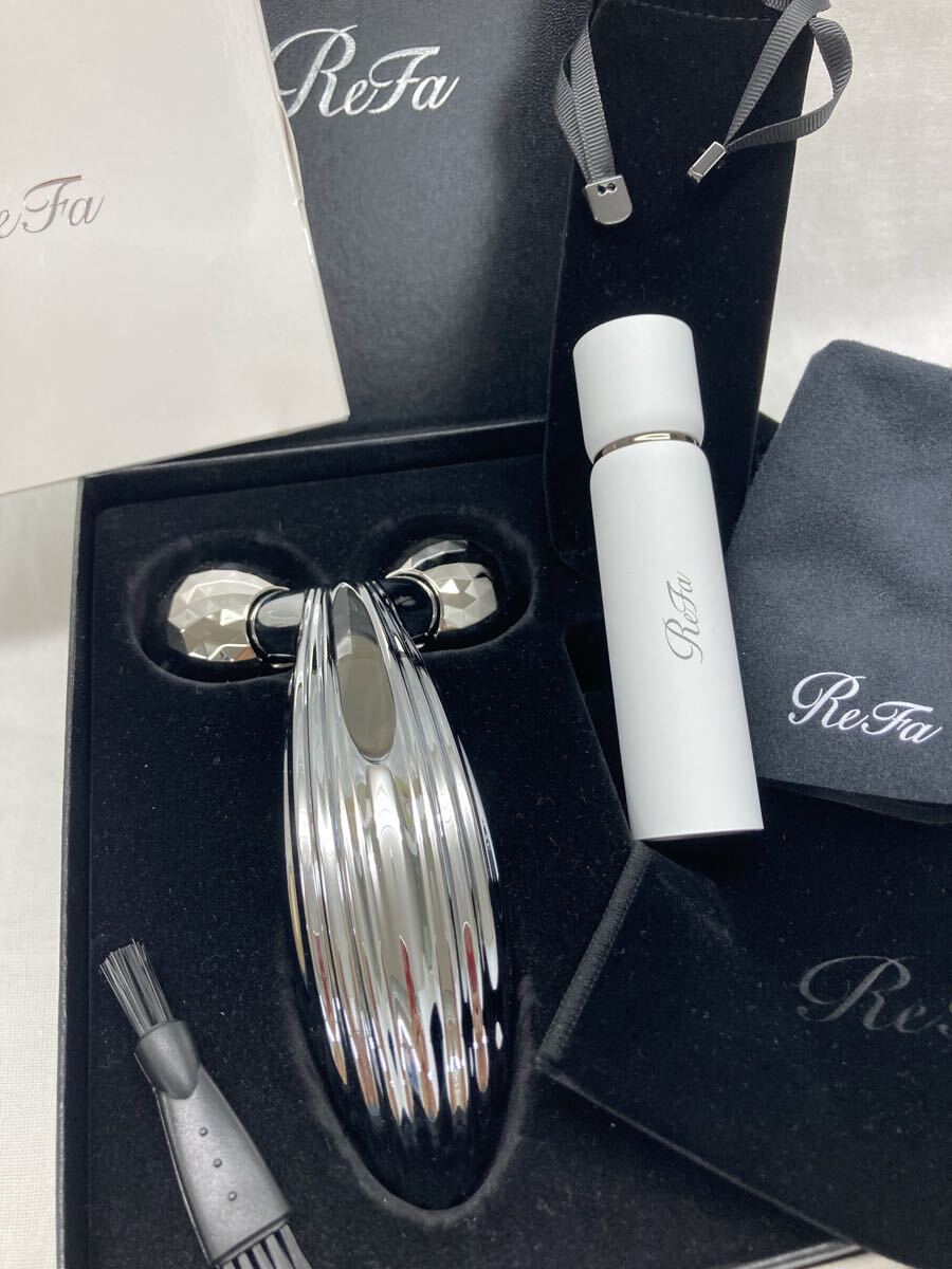 【新品未使用】リファカラットレイ ReFa RF-PC2019B SILVER RF-PC2019B MTG 美容ローラー ReFa CARAT RAY リファカラットレイ