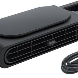 新品 送料無料 メーカー保証有 槌屋ヤック ヘッドレスト ブラック 黒 ネックワイドファン slim DF65 車 車内 ファン 扇風機 送風機