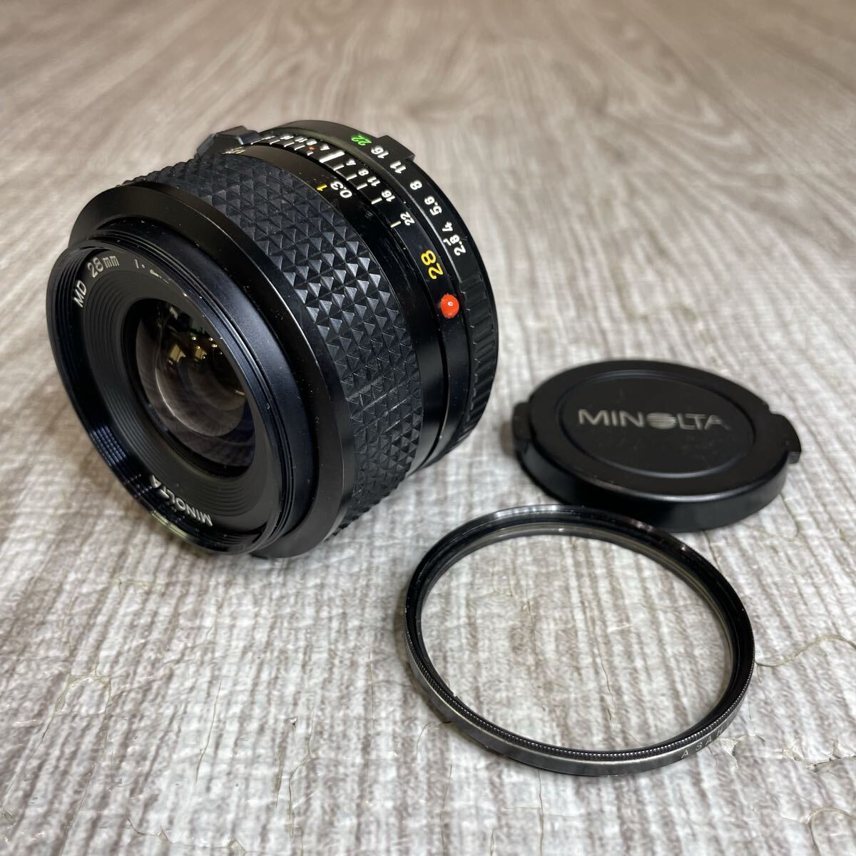 ☆美品☆ミノルタ MINOLTA MD28mm 1:2.8 広角レンズ Yahoo!オークション -「minolta md 28mm f2.8」の落札相場・落札価格