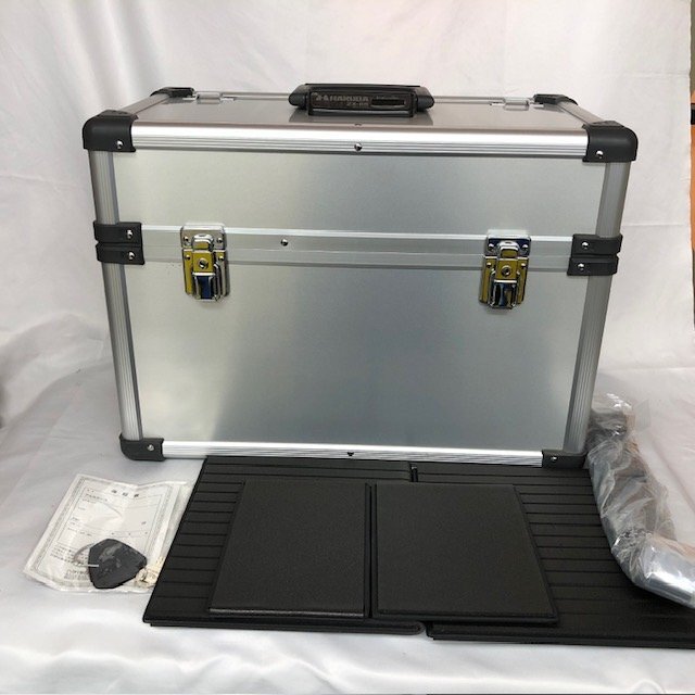 アルミケース カメラケース 鍵付き 中古 ハクバ HAKUBA NX-53 鍵付 カメラケース ハードケース アルミ