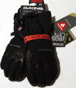 ダカイン (DAKINE) EXCURSION ゴアテックス スノー グローブ メンズ Sサイズ 黒 ブラック BE237-703 レザー