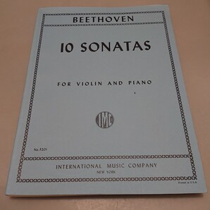 BEETHOVEN 10 SONATAS FOR VIOLIN AND PIANO ベートーヴェン ヴァイオリン ピアノ