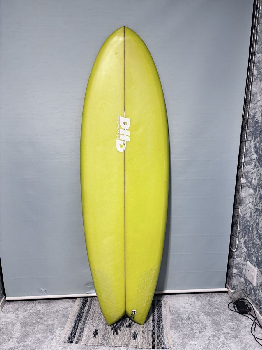 CHANNEL S サーフボード 6'0\" ツインフィン　ジャンク品 CHANNEL S サーフボード 6'0