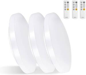 シーリングライト 天井照明 LED 6畳 15段階 調光 26W ledシーリングライト ad6-ledcl-s26-3set (シーリングライト, S26 3点セット)