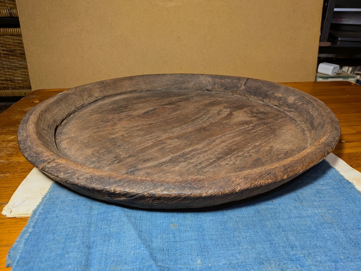 【 李朝金銅碗 】　李朝初期　室町伝来品　木台・桐箱付　　O0805E 李朝金銅碗 】 李朝初期 室町伝来品 木台・桐箱付 O0805E
