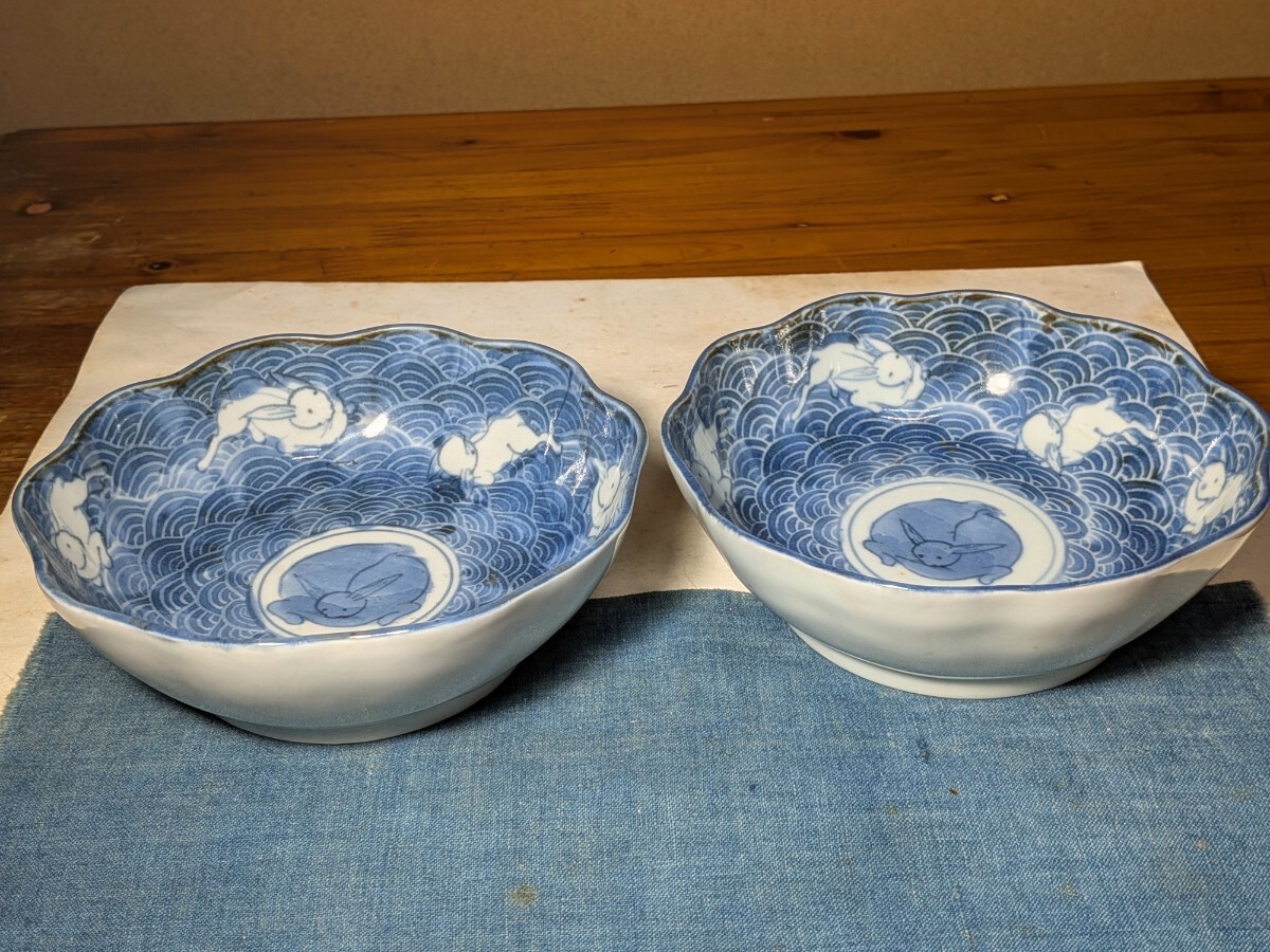 2025年最新】Yahoo!オークション -うさぎ 皿(染付)の中古品