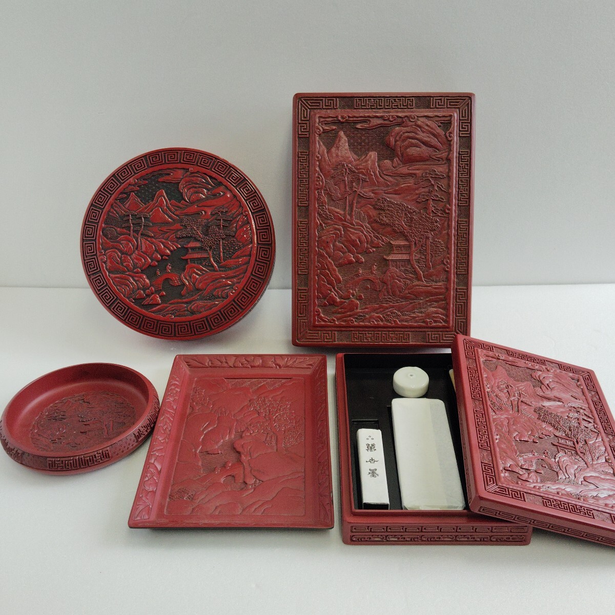 Yahoo!オークション -「硯箱」の落札相場・落札価格