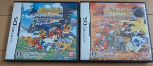 DS デジモンストーリー 超クロスウォーズ レッド ブルー 未開封カード付き