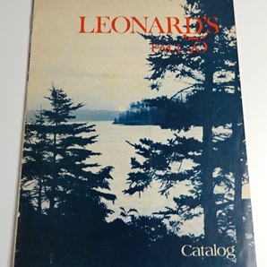 ☆ H.L.Leonard Rod Co. 1975 Fall Catalog ☆ アメリカバンブーロッドの老舗にして代表、レナード社のUniversity Society Owner期の ☆