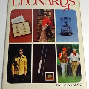 ☆ H.L.Leonard Rod Co. 1974 Fall Catalog ☆ アメリカバンブーロッドの老舗にして代表、レナード社のUniversity Society Owner期の ☆