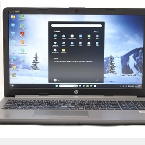 中古良品 フルHD 15.6型 HP Notebook 250g7 Windows11 第10世代 i5-1035g1 8GB NVMe 256GB-SSD カメラ 無線 Office付き 管:1825r