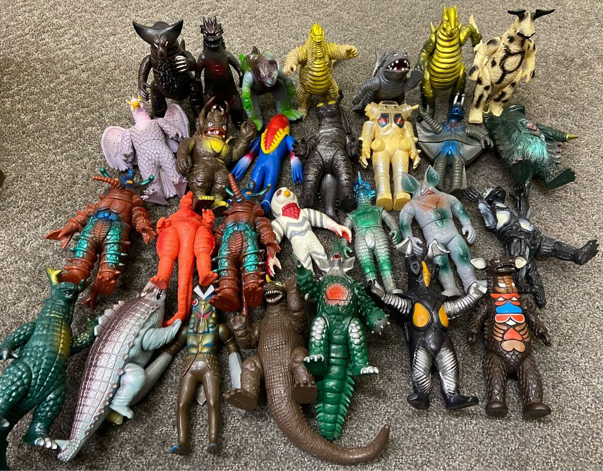 ウルトラマンフィギュア怪獣セット まとめ売り 計38体 ウルトラマンシリーズ 怪獣フィギュア 38体セット