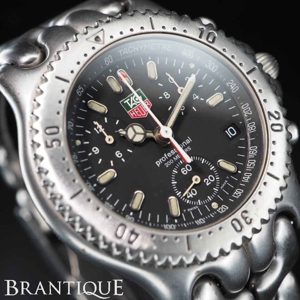 【極美品/稼働】タグホイヤー プロフェッショナル サファイアガラス クロノグラフ 2025年最新】Yahoo!オークション -クロノグラフ(タグ・ホイヤー