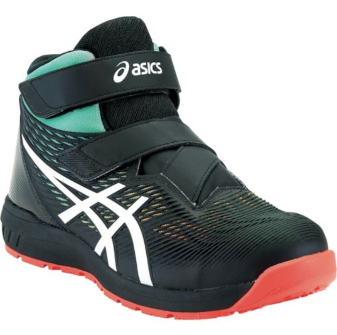 アシックス　安全靴 ブラック/レッド　限定品　入手困難 asics - アシックス安全靴 RED HOT レッドホット 3000足限定