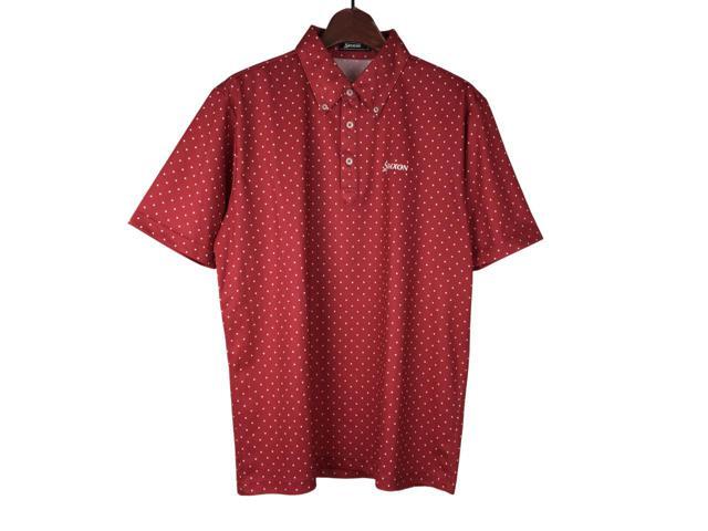  быстрое решение б/у SRIXON( Srixon ) рубашка-поло с коротким рукавом L