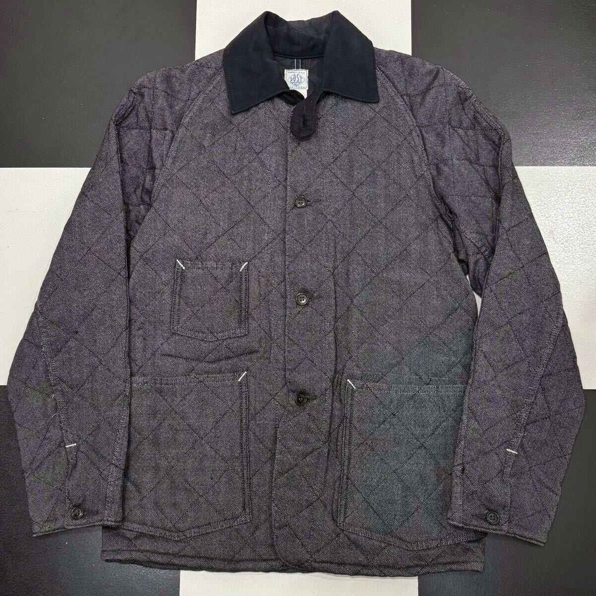 未使用 定価5万以上 ポストオーバーオールズ カバーオール シンサレート POST OVERALLS (ポストオーバーオールズ) POST Chinois DV