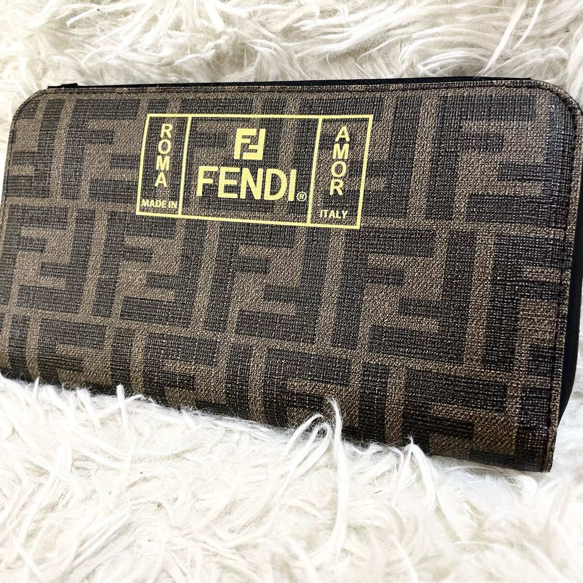 ★定価約18万円★新品未使用本物★FENDI×FILA フェンディフィラコラボ/限定トートバッグ/ショッピングバッグ 訳あり（ブランドフェンディ）（バッグ・小物・ブランド雑貨
