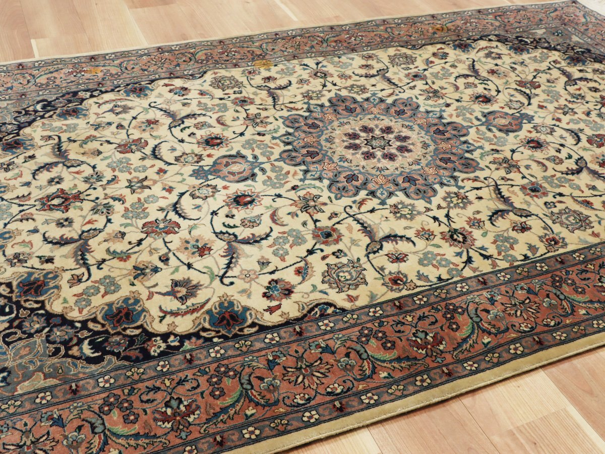 Y2954 ペルシャ絨毯 イラン ウール 手織 大判 224×140㎝　ma Y2954 ペルシャ絨毯 イラン ウール 手織 大判 224×140㎝ ma