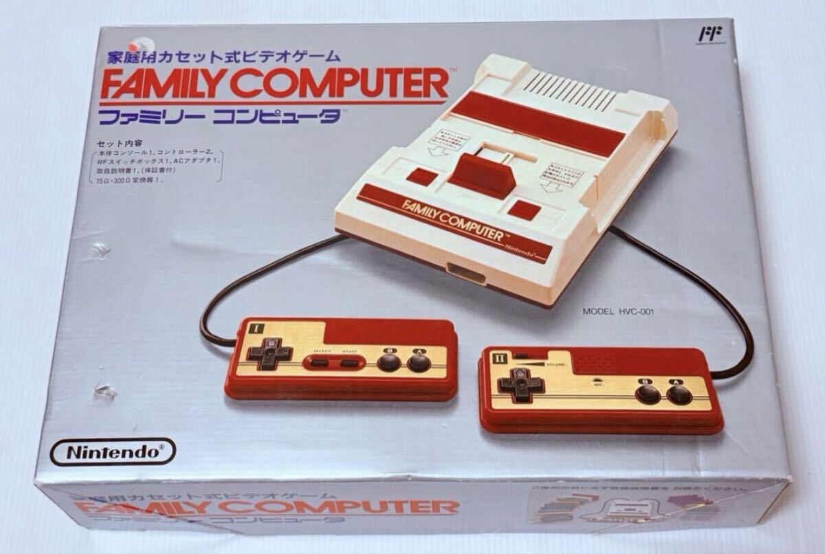 ★Nintendo HVC-001★家庭用カセット式ビデオゲーム★美品★レア★ Yahoo!オークション -「ファミコン hvc-001」の落札相場・落札価格
