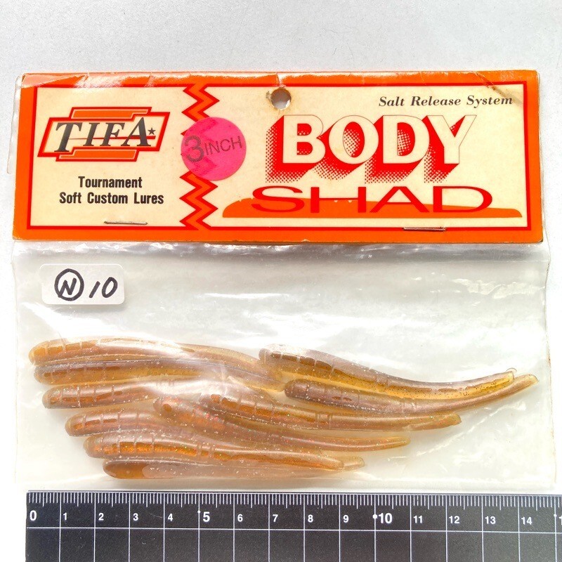 ティファ　ボディシャッド 神ワームTIFAボディーワーム大量ゲット！ オレの買い