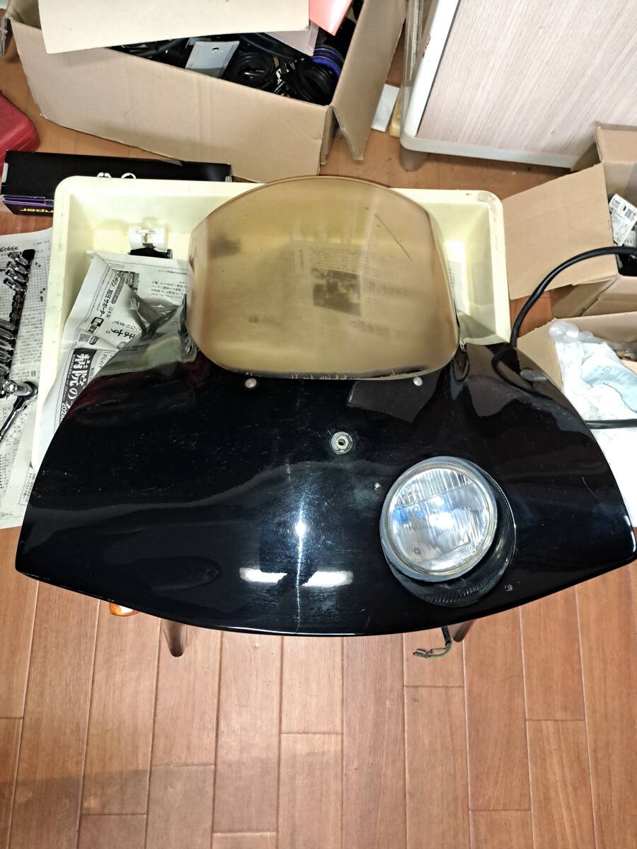 NSR250 mc18 耐久カウルFRP製（未使用品） 耐久カウル 片目 ハーディー Hardy 社外 アッパーカウル