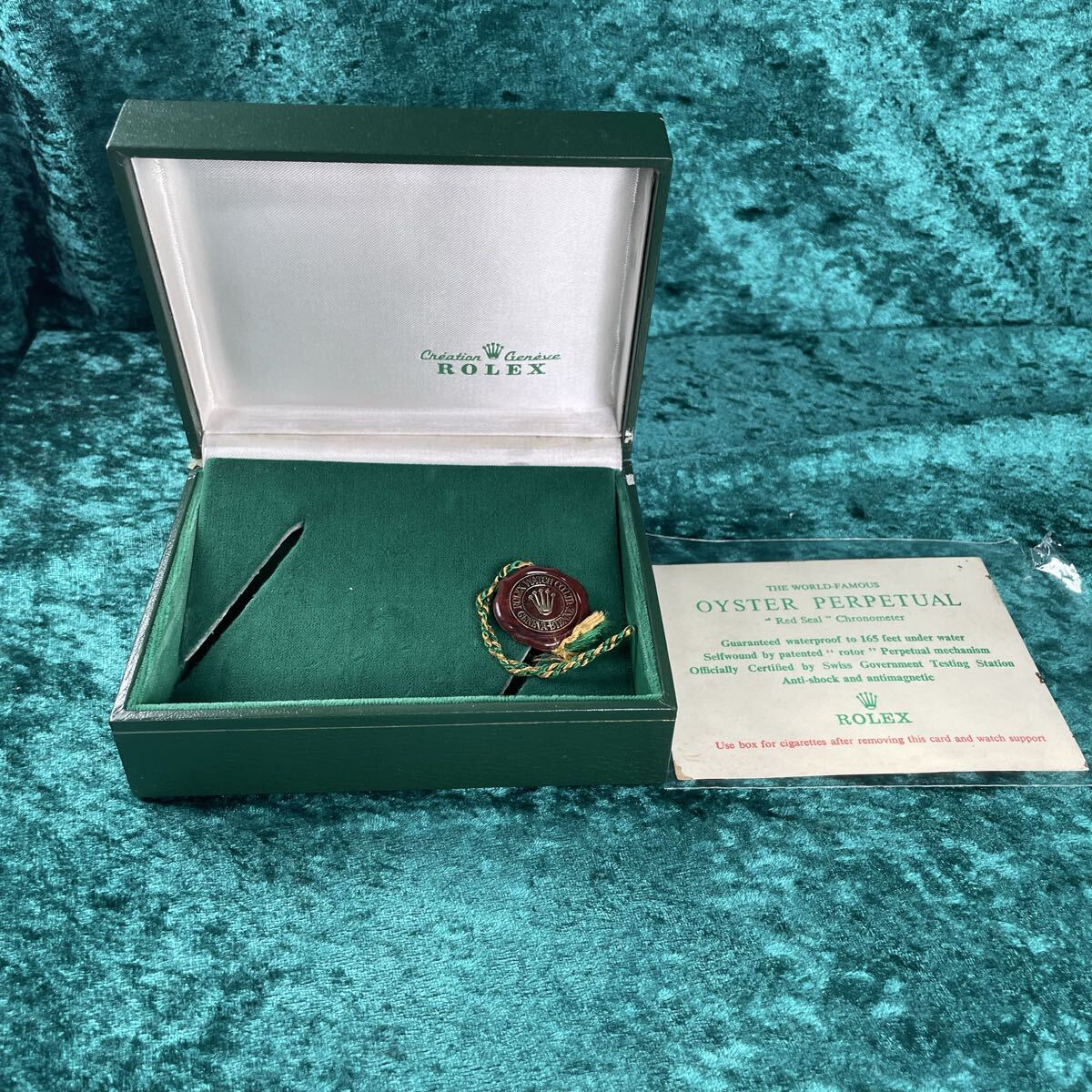 希少品　 ロレックス　純正ボックス ヴィンテージ　1960年代 Yahoo!オークション -「ロレックス 1960年代」(箱、保証書、付属