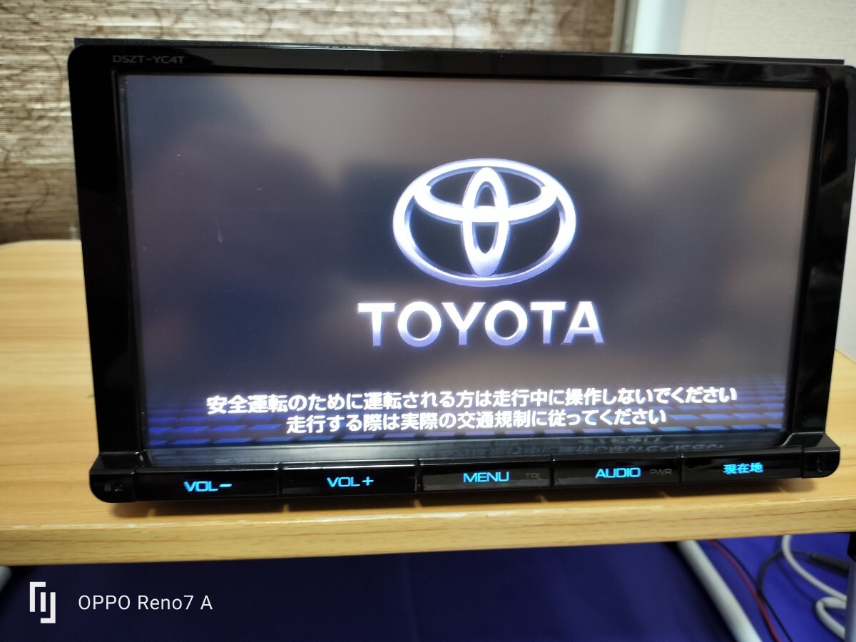 トヨタ純正　9インチ DSZT-YC4T 地図２１年　フルセグ DVD トヨタ純正 9インチ DSZT-YC4T 地図21年 フルセグ DVD トヨタ