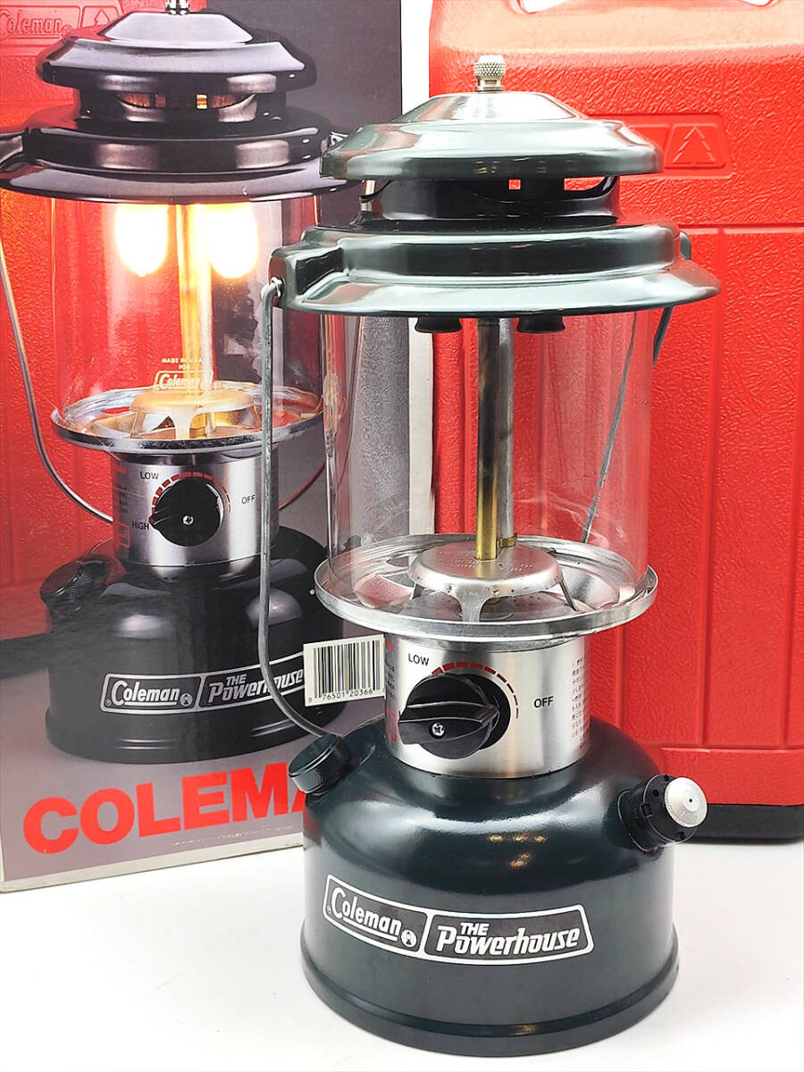 コールマン ツーマントルランタン ２９０ 未使用品 ９２年製 清掃みがき済み Coleman (コールマン) ツーマントルガソリンランタン 92年製