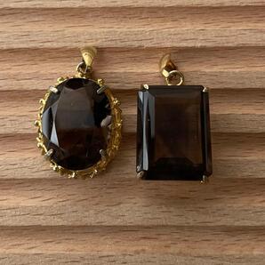 スモーククォーツ ペンダント セット