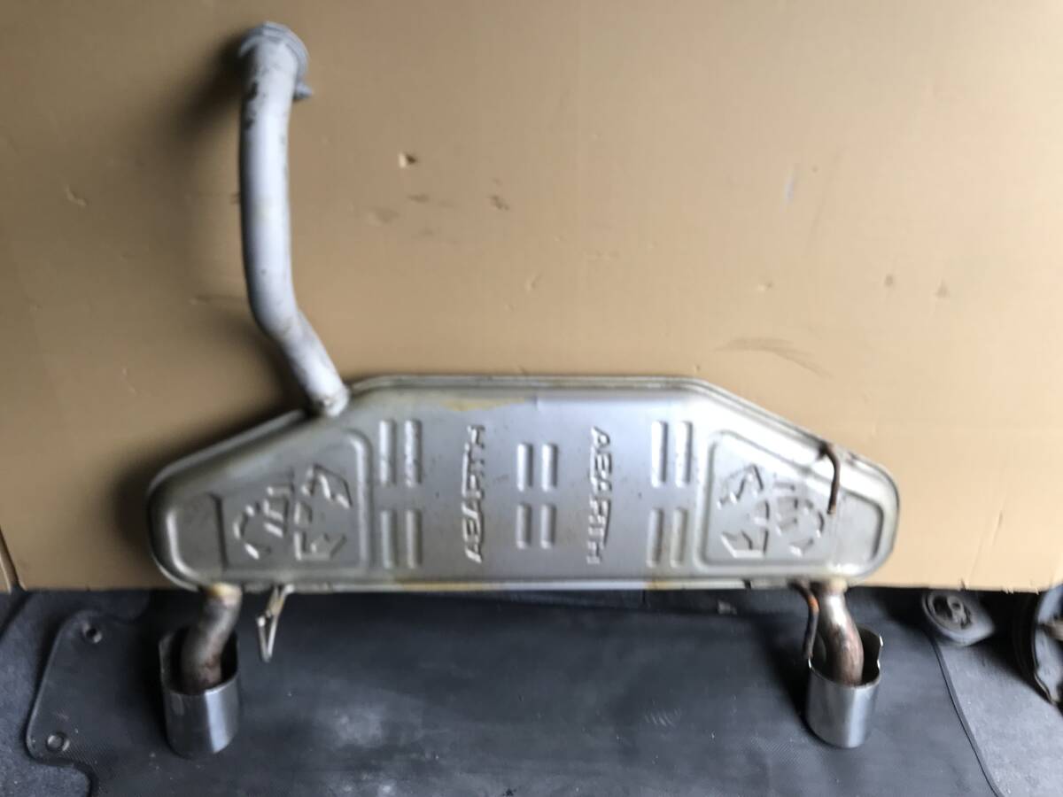 アバルト500 595 純正マフラー アバルト595専用設計マフラー | TEZZO 製品情報