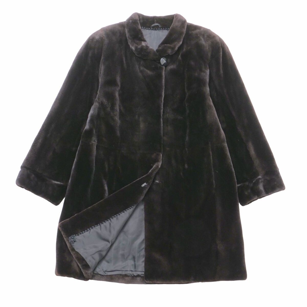 SAGAMINK サガミンク リアルファーコート　毛皮コート　ミドルコート 楽天市場】コート saga mink(サガミンク)の通販