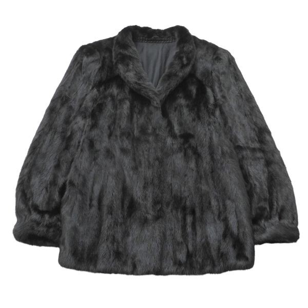 1.5万円からお値下げ◎ブラックミンク ミドル丈 ファーコート サイズ15 Yahoo!オークション -「ミンク毛皮コート」の落札相場・落札価格