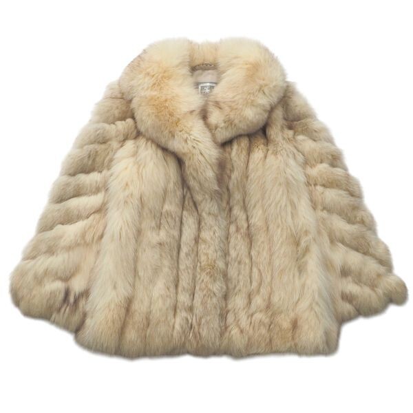 毛皮極美品✨Mario Valentino FOX フォックスファー　毛皮 9号 Yahoo!オークション -「バレンチノ」(毛皮、ファー) (コート)の