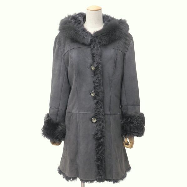 スナイデル　リアルムートンコート　リアルファー　ラム　ブラック　フリー 楽天市場】ムートンコート レディース 冬 フード付き ベージュ