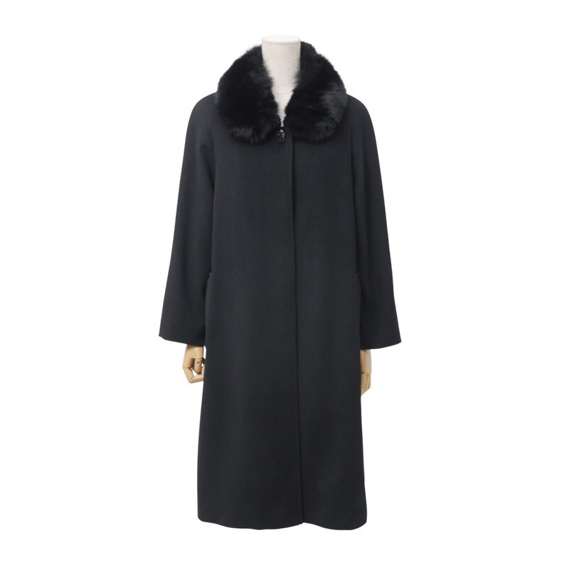 【高級】PIERRE BALMAIN ロングコート　ブラウン　カラー◎ ウール 高級】PIERRE BALMAIN ロングコート ブラウン カラー◎ ウール